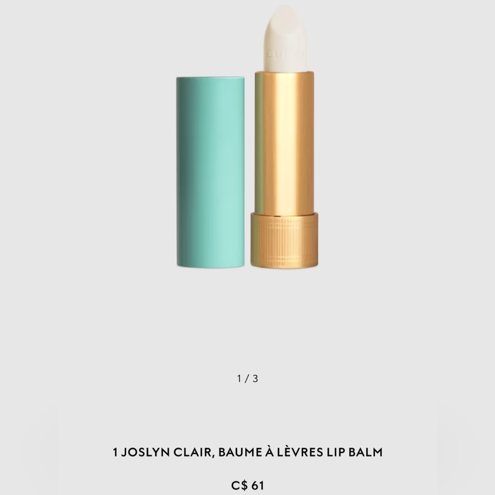 BNIP Gucci Baume a Levres 1 Joslyn Clair